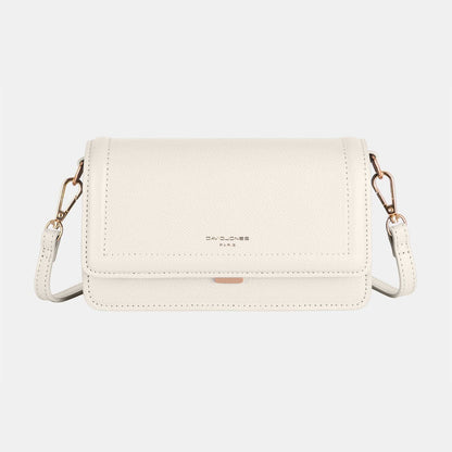 David Jones PU Leather Crossbody Bag.