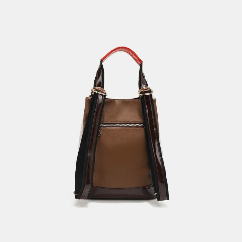 Multifunctional vegan leather bag