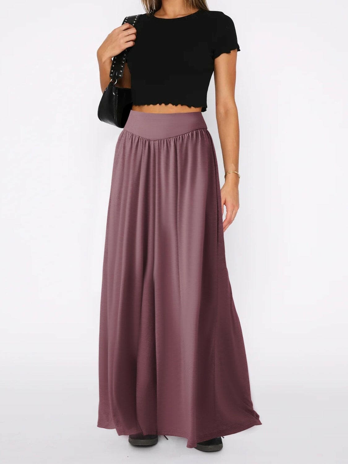 High Waist Wide Leg Pants.