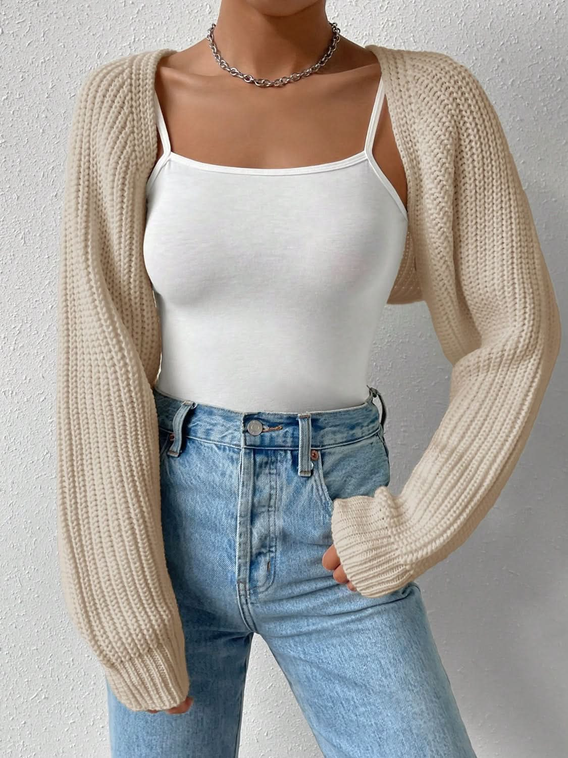 Chic Honey Open Front Cardigan