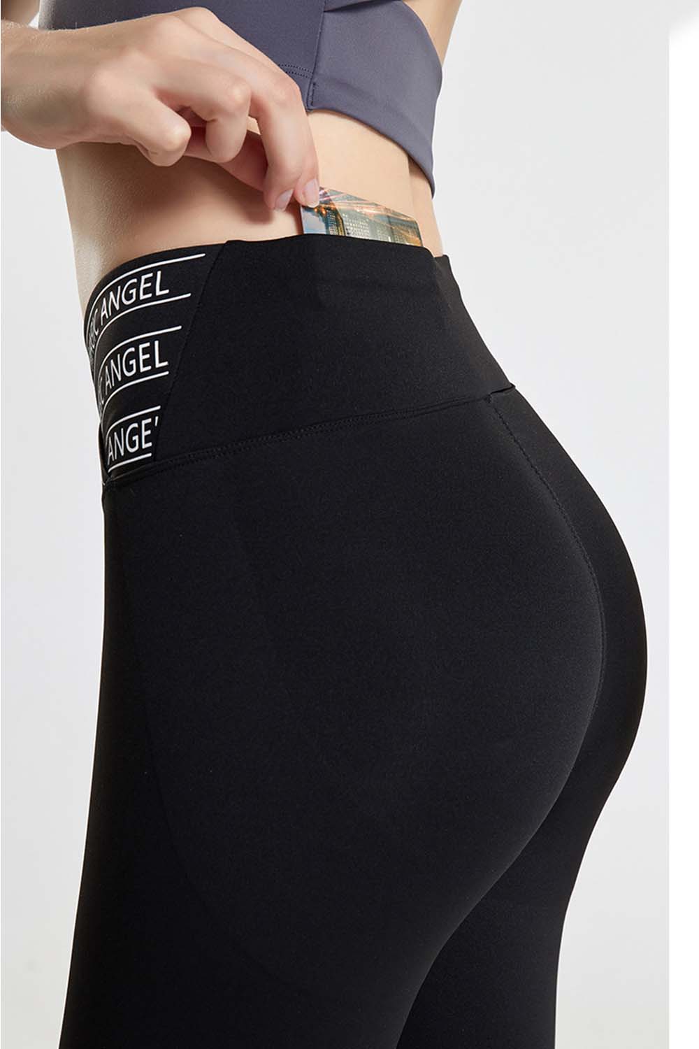 Wide Waistband Sports Pants.