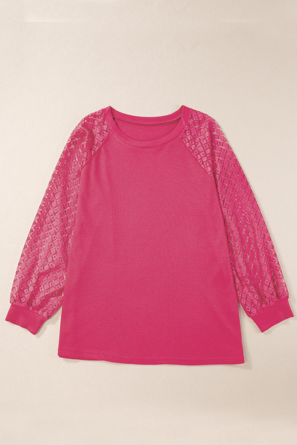 Strawberry pink plus size top