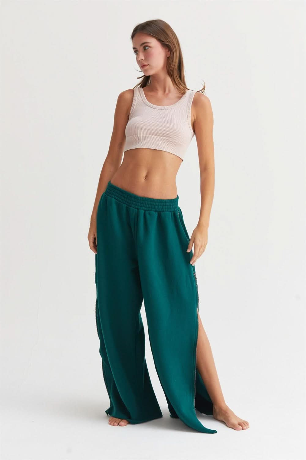 HYFVE trendy wide-leg sweatpants