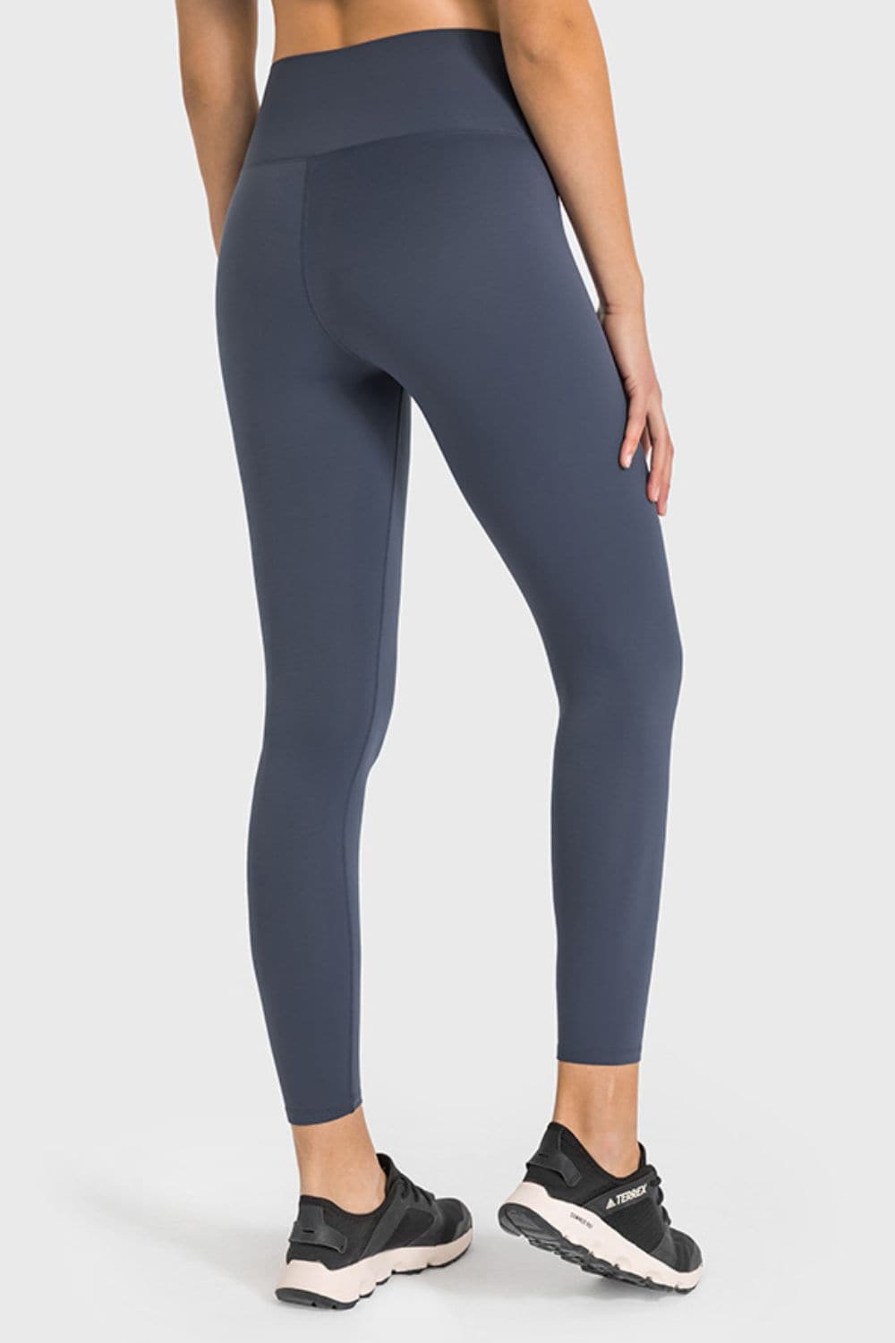 High Waist Ankle-Length Yoga Leggings.