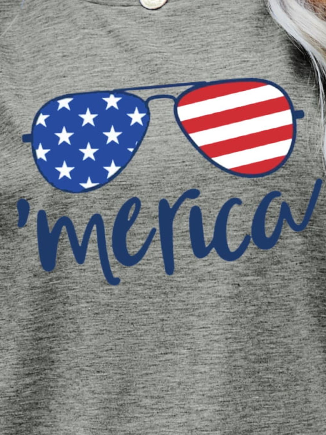 Simply Love: Patriotic Flag Tee