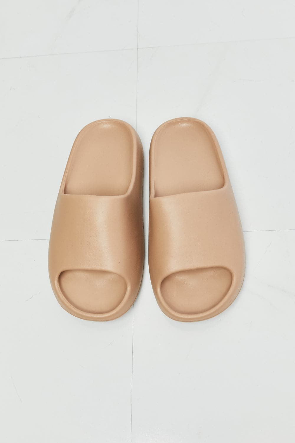 NOOK JOI In My Comfort Zone Slides in Beige.