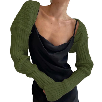 Long Sleeve Knit Bolero.