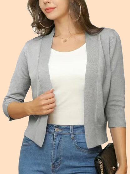 Open Front Cardigan.