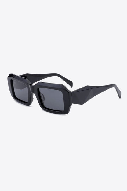 Rectangle TAC Polarization Lens Full Rim Sunglasses.