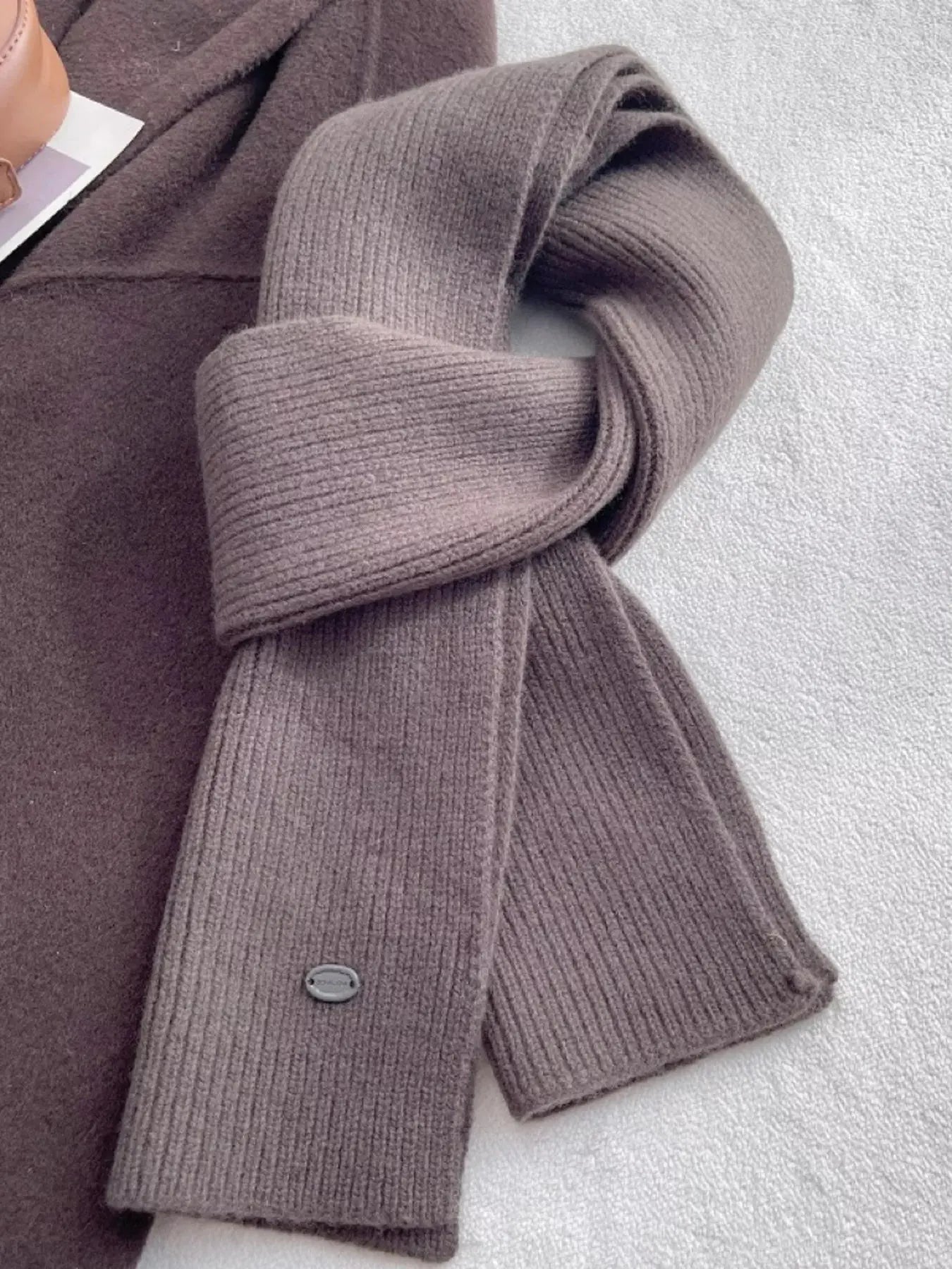 Pure Wool Soft Knit Scarf Simply Love