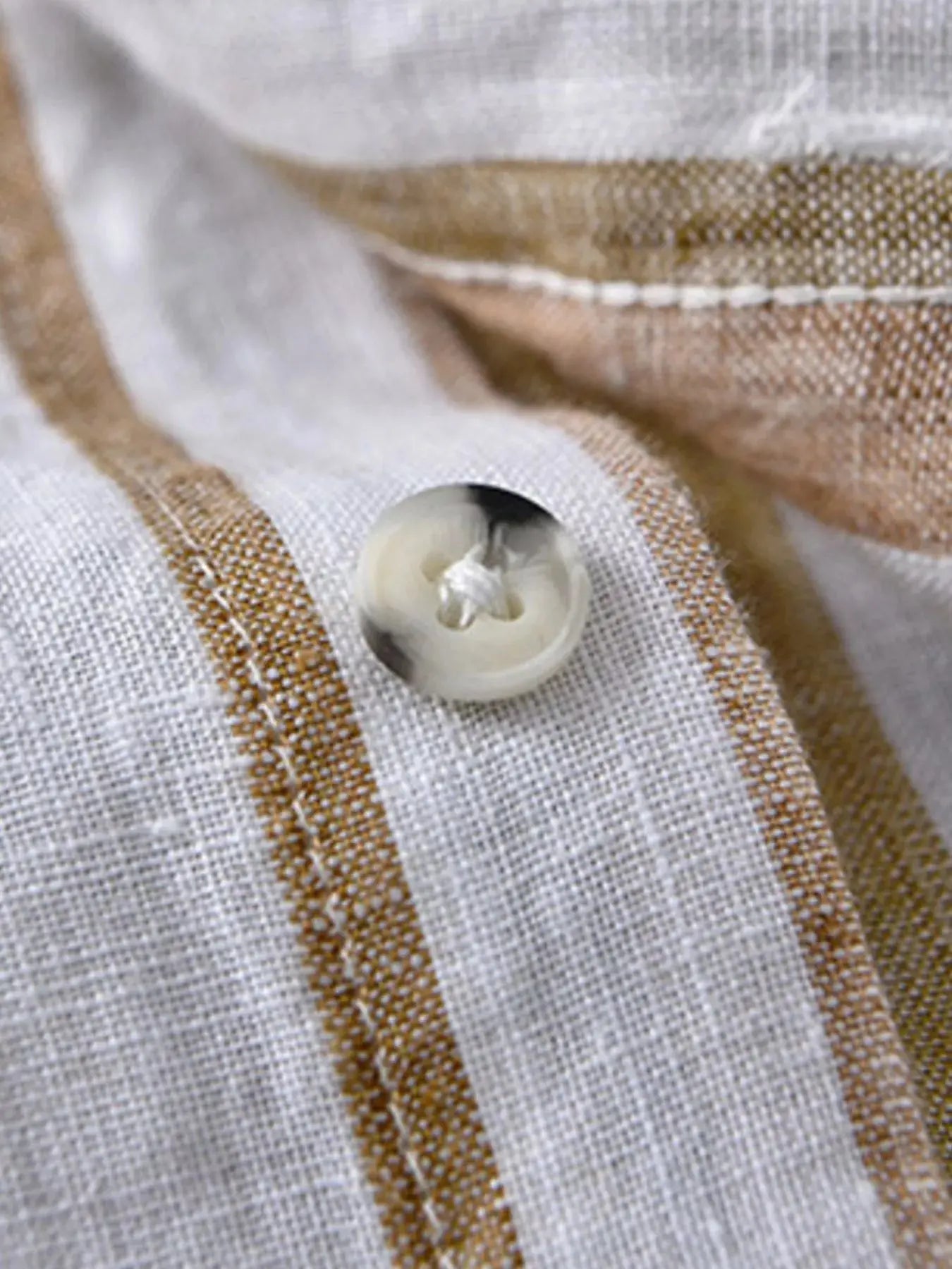 Men's Plus Size Striped Short Sleeve Shirt Simply Love