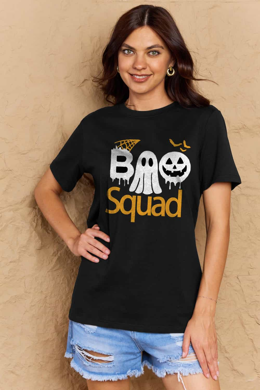 Boo Squad graphic tee for cozy casual vibes