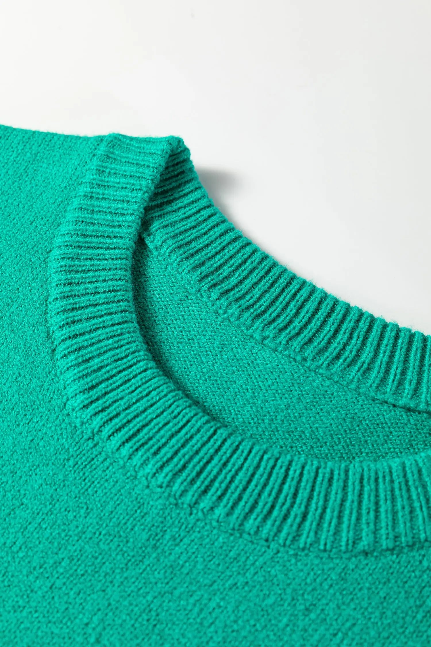 Bright Green Horse Bit Embroidered Loose Short Sleeve Sweater Dear-Lover Dropshipping