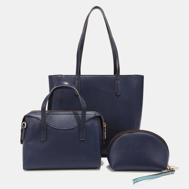 Nicole Lee color block handbag set