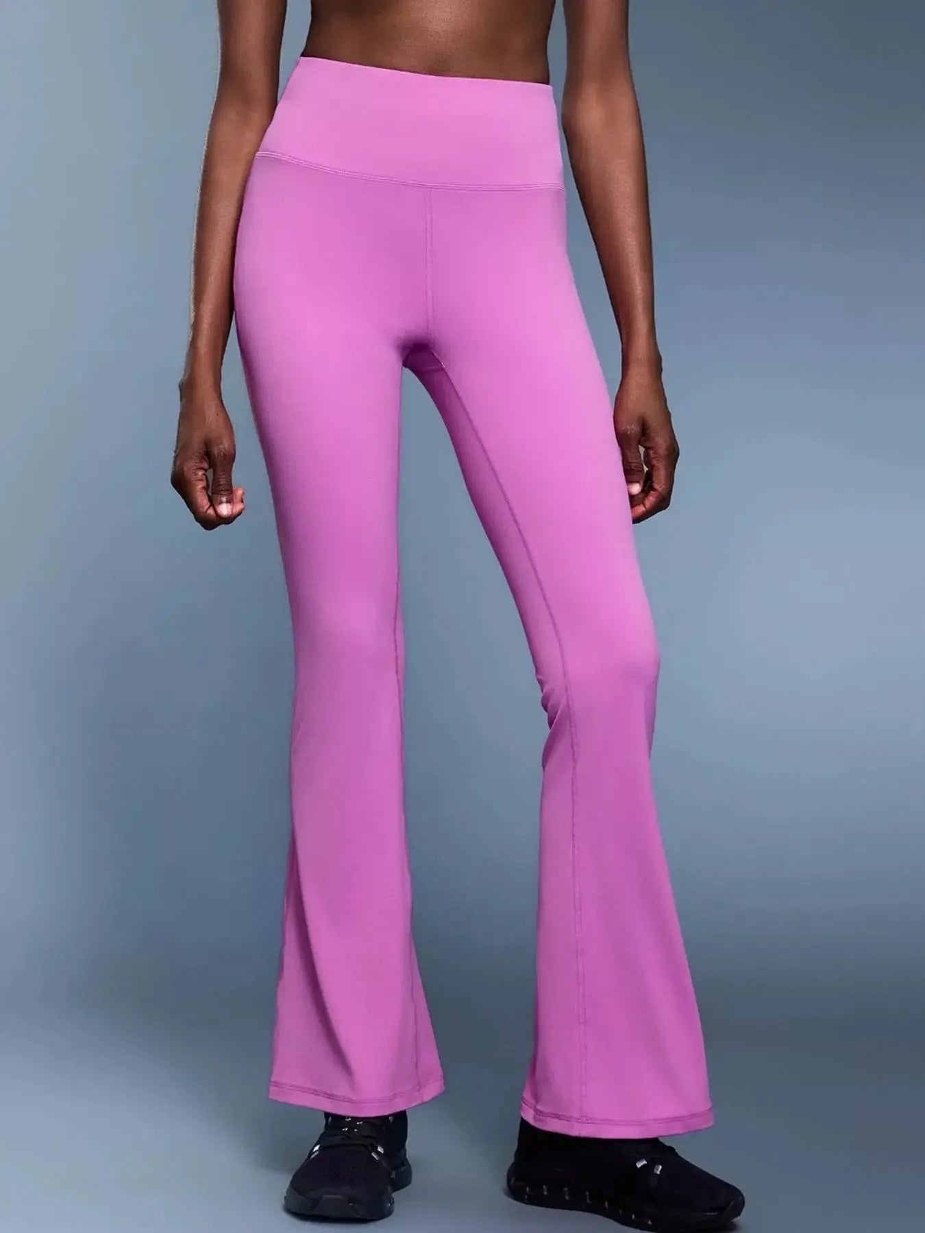 High-Waisted Flare Active Pants Simply Love