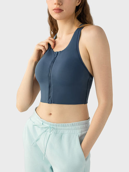 Wide Strap Sport Bra.