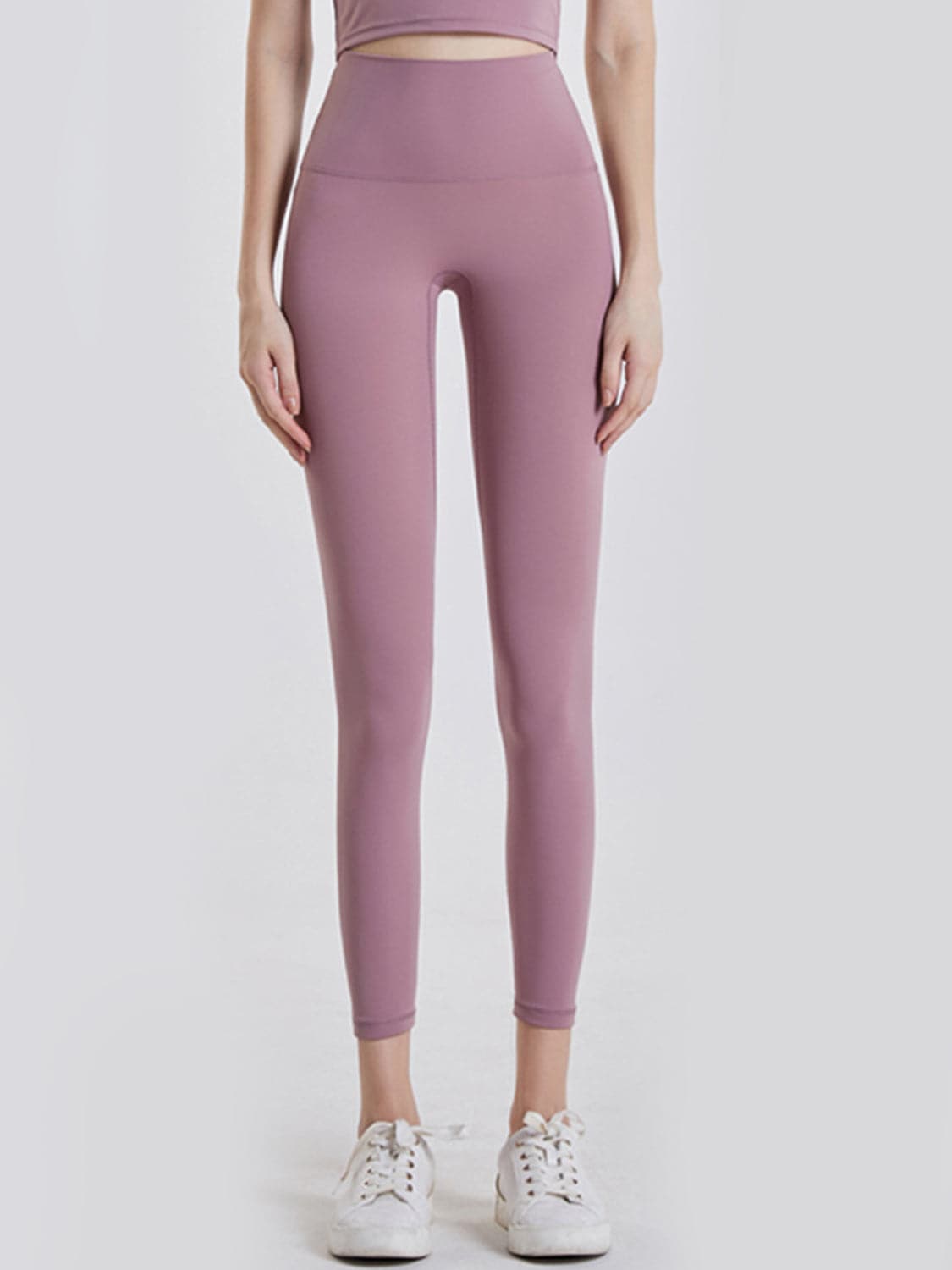 Wide Waistband Sports Leggings.