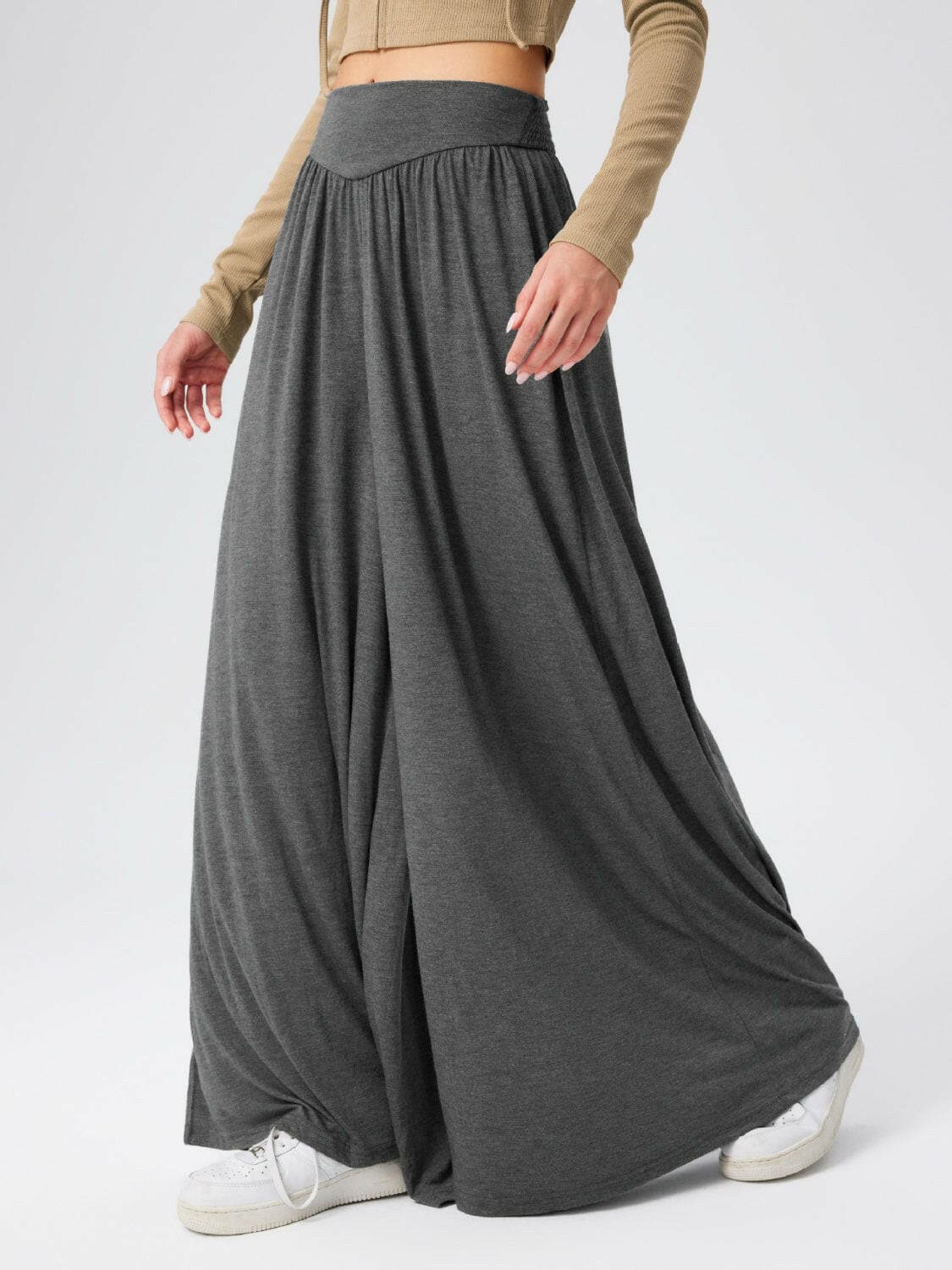 High Waist Wide Leg Pants.