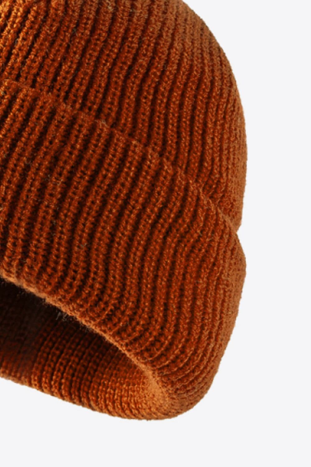 Calling For Winter Rib-Knit Beanie.