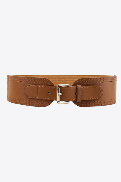 Elastic Wide PU Belt.