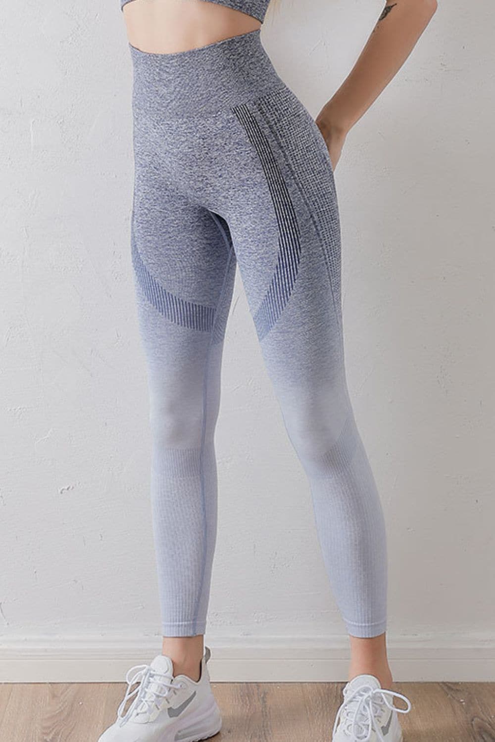 Gradient High Waist Sports Leggings.