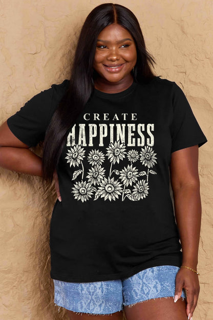 Simply Love: Graphic Tee - Cotton Comfort