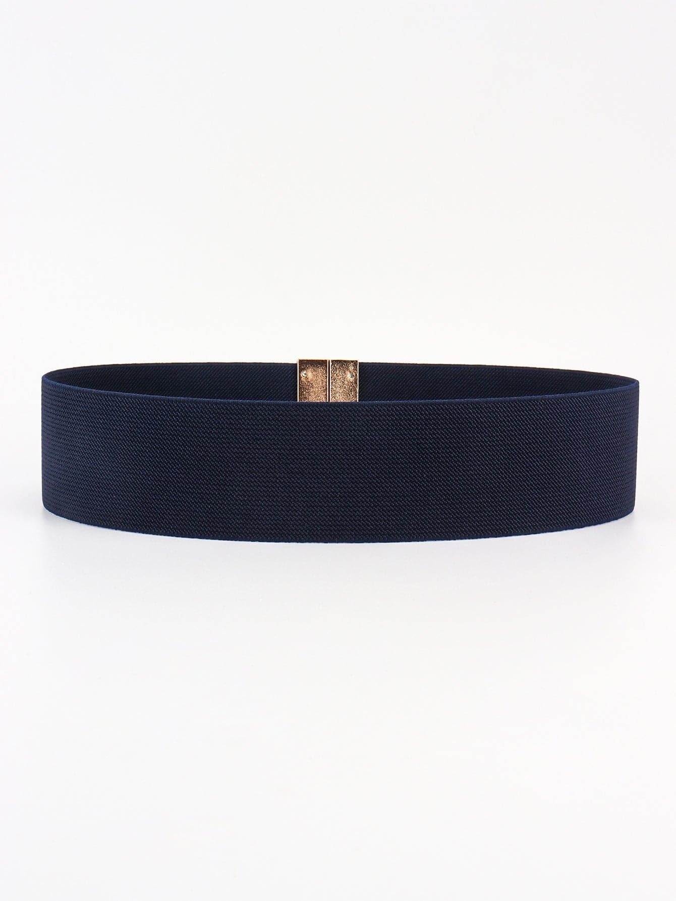 Alloy Buckle Elastic Belt.