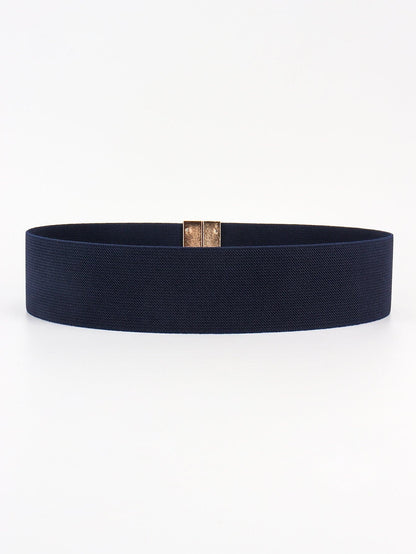 Alloy Buckle Elastic Belt.