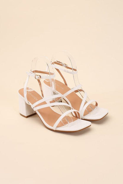 ALI-6 Strappy Low Heel.