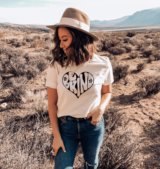 Be Kind Tee Wear The Message Live The Movement Unisex Fitkitty Culture Athleisure Wear, Yoga Wear & Women's Clothing