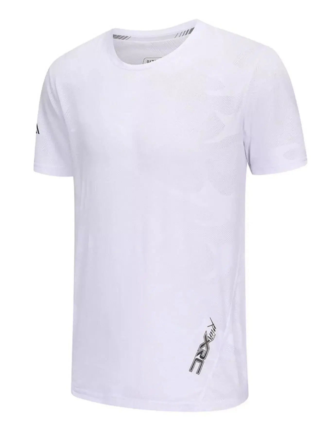 Men's Round Neck Short Sleeve Active T-Shirt Simply Love