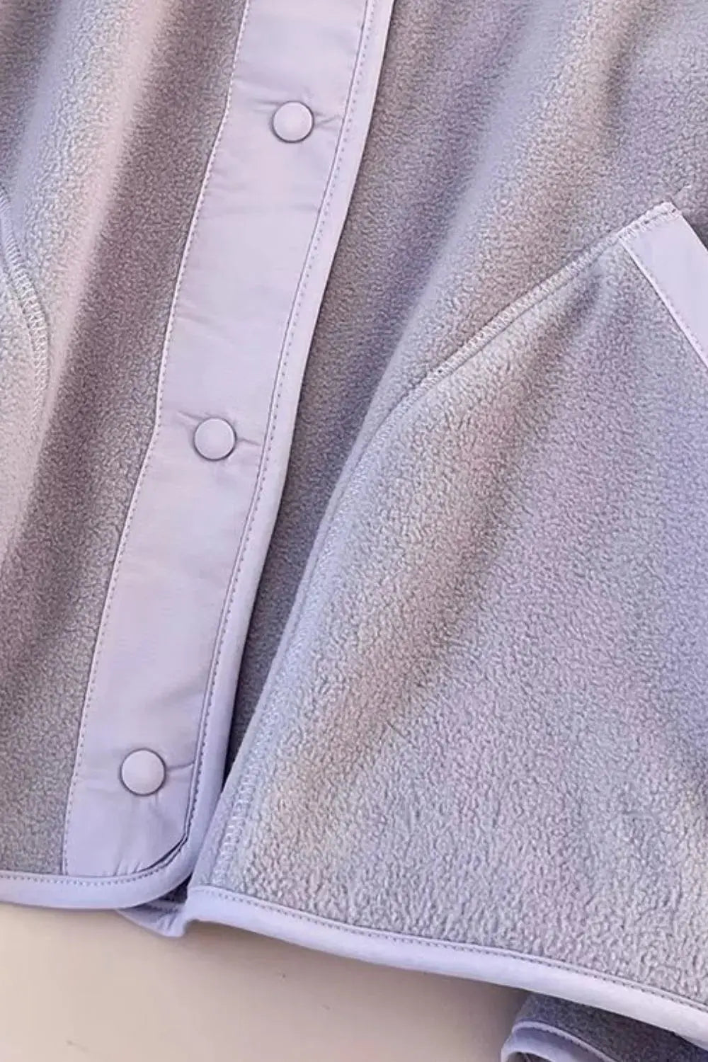 Double Take: Contrast Fleece Jacket - Love Salve