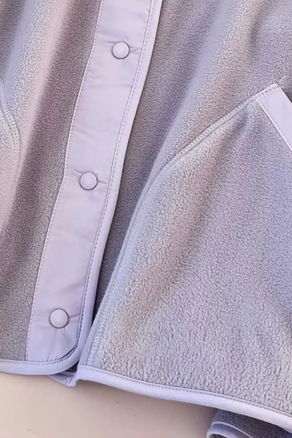 Double Take: Contrast Fleece Jacket