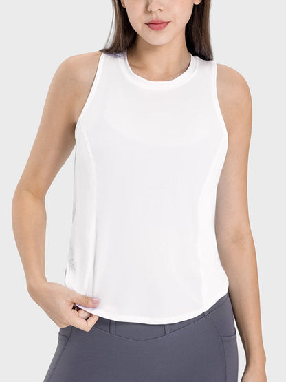 Round Neck Active Tank.