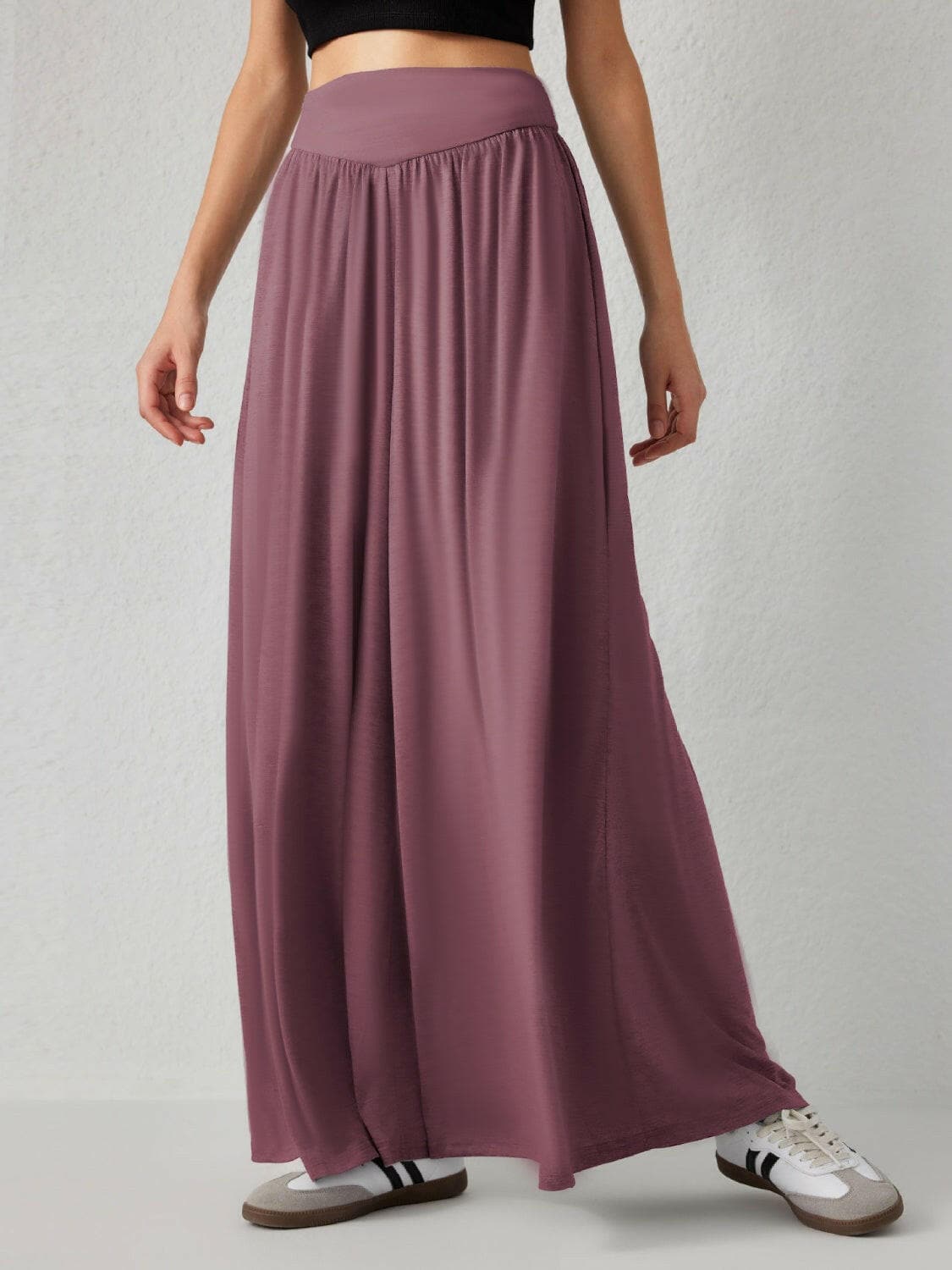 High Waist Wide Leg Pants.