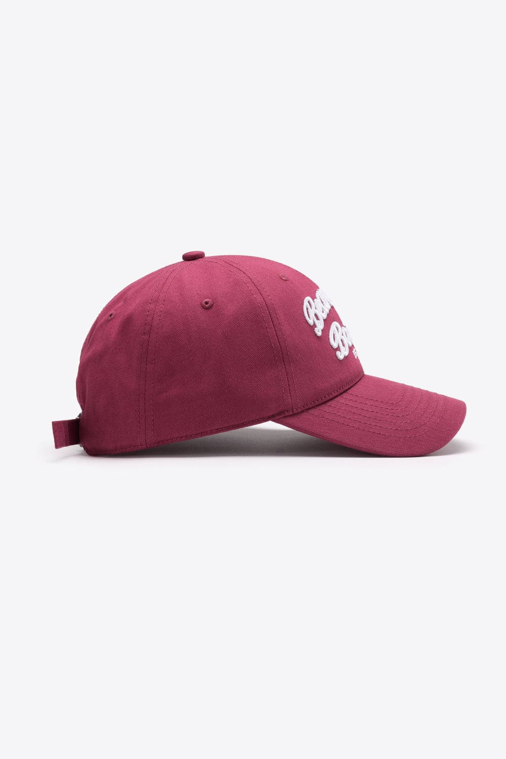 Embroidered Graphic Adjustable Baseball Cap.