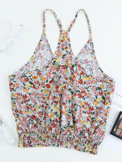 Floral Surplice Cami.