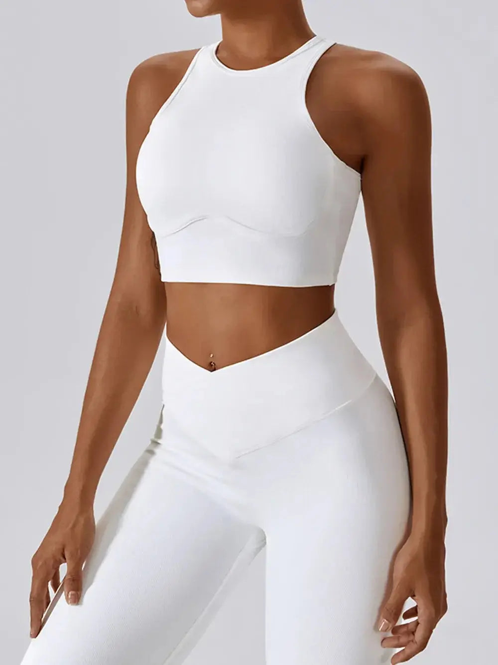 ShopBasicbae: Racerback Tank Top - Cutout Style - Love Salve