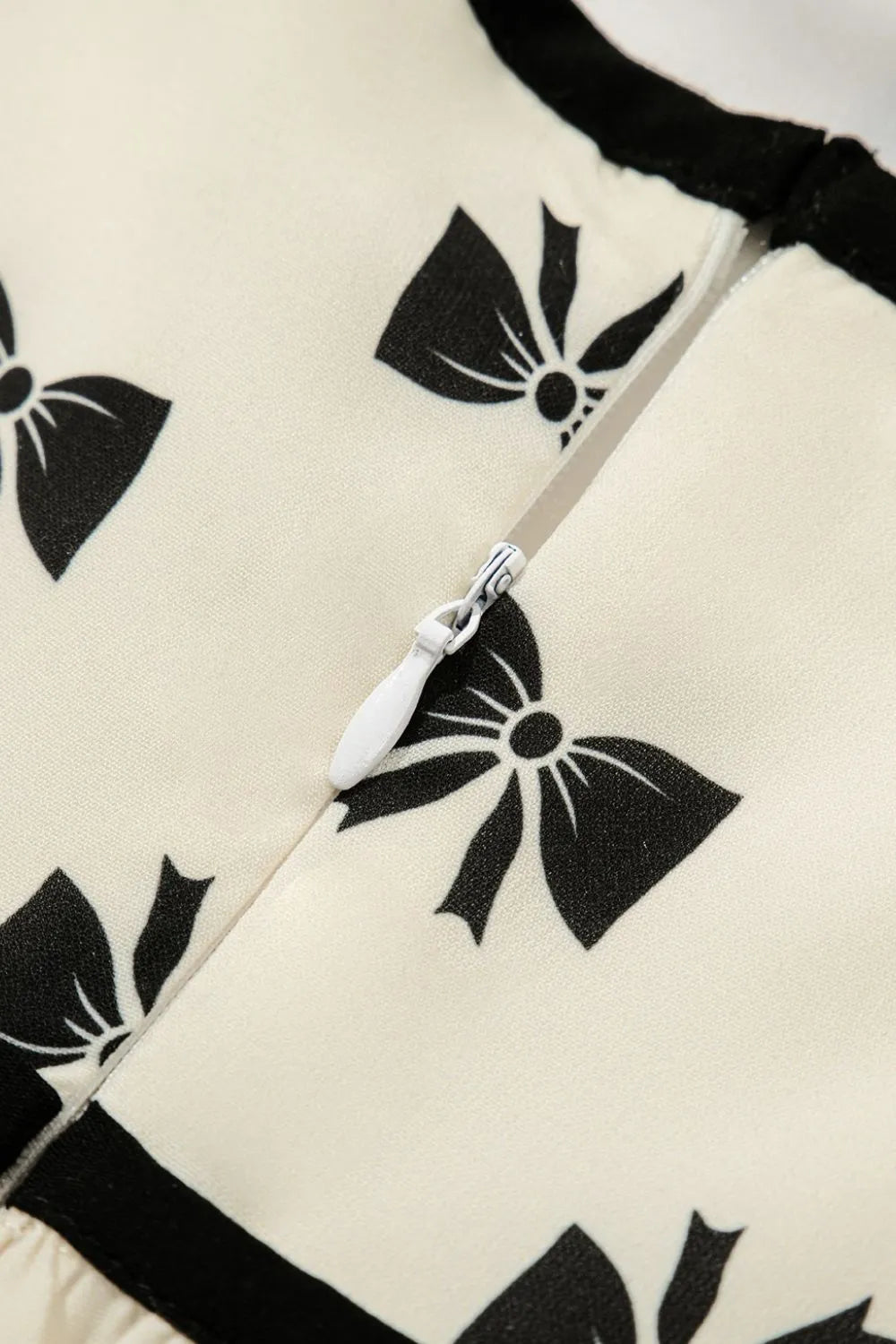 Simply Love: Knotted Mini Dress, Bow & Trim
