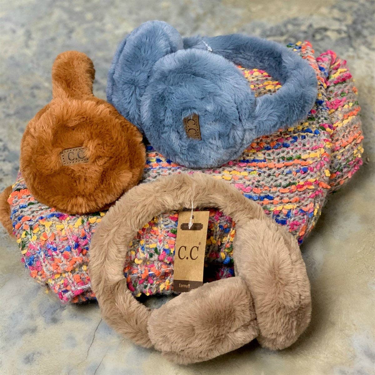 CC Sherpa Earmuffs Coco’s Tee Boutique