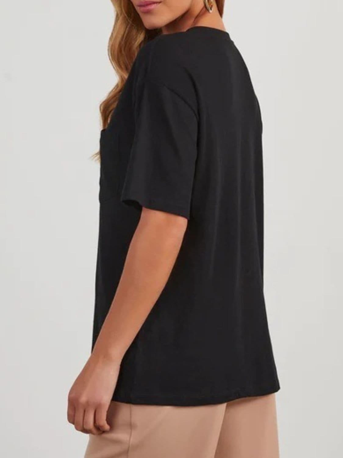 Round Neck Half Sleeve T-Shirt.