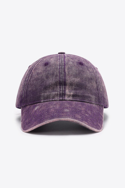 Plain Adjustable Baseball Cap.