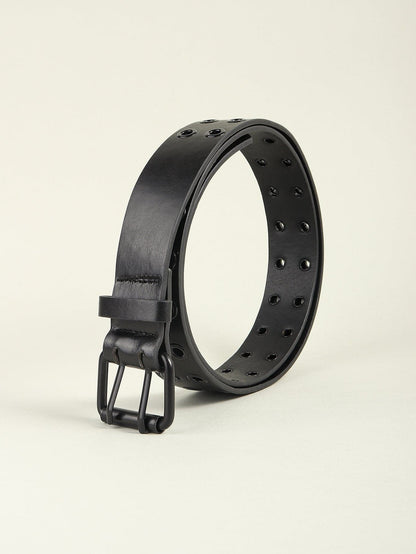 Grommet PU Leather Belt.