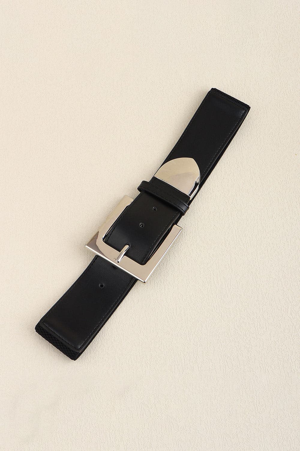 Zinc Alloy Buckle PU Leather Belt.