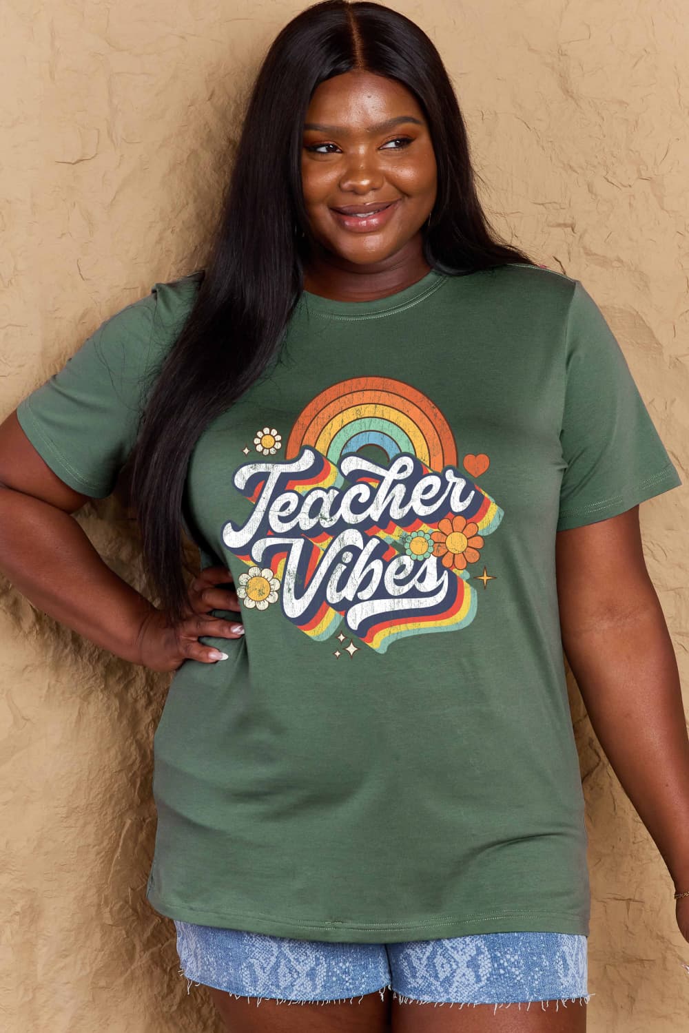 Simply Love Teacher Vibes Tee