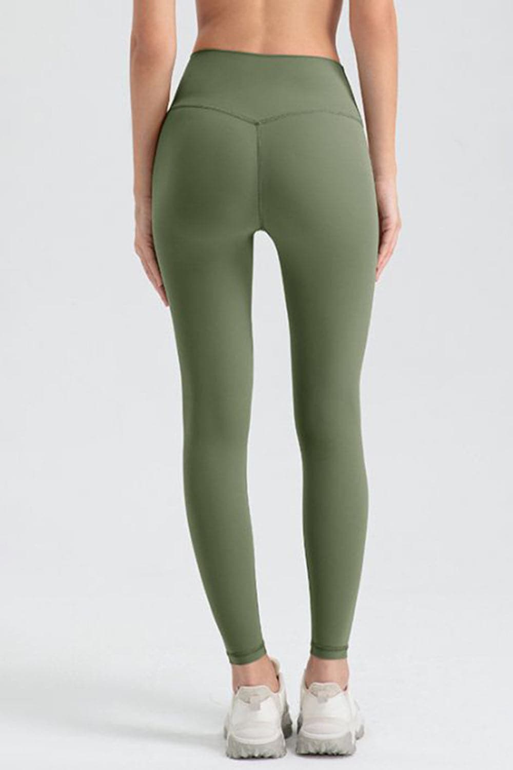 Wide Waistband Sport Leggings.