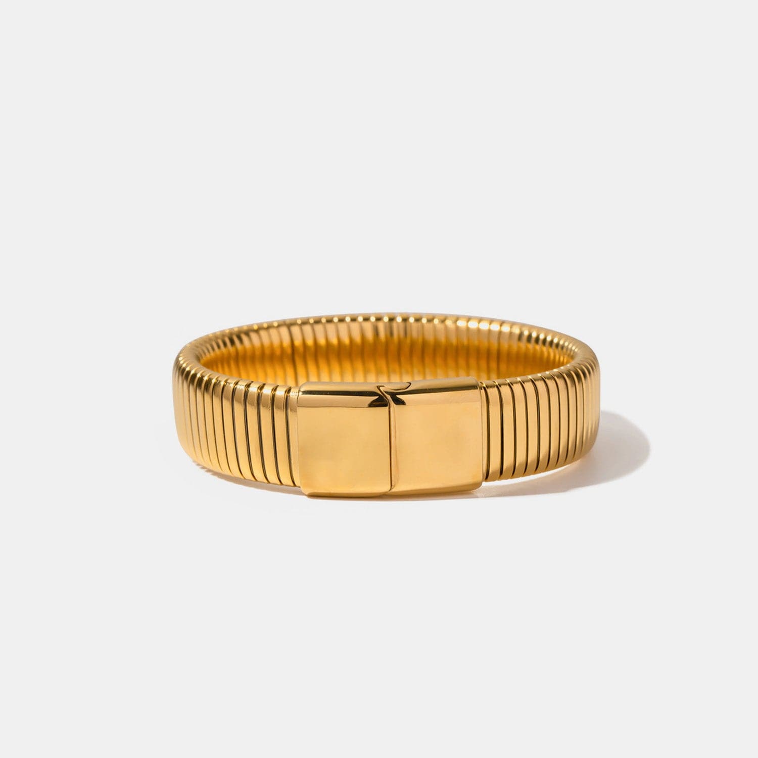 18K Gold-Plated Stainless Steel Bracelet.