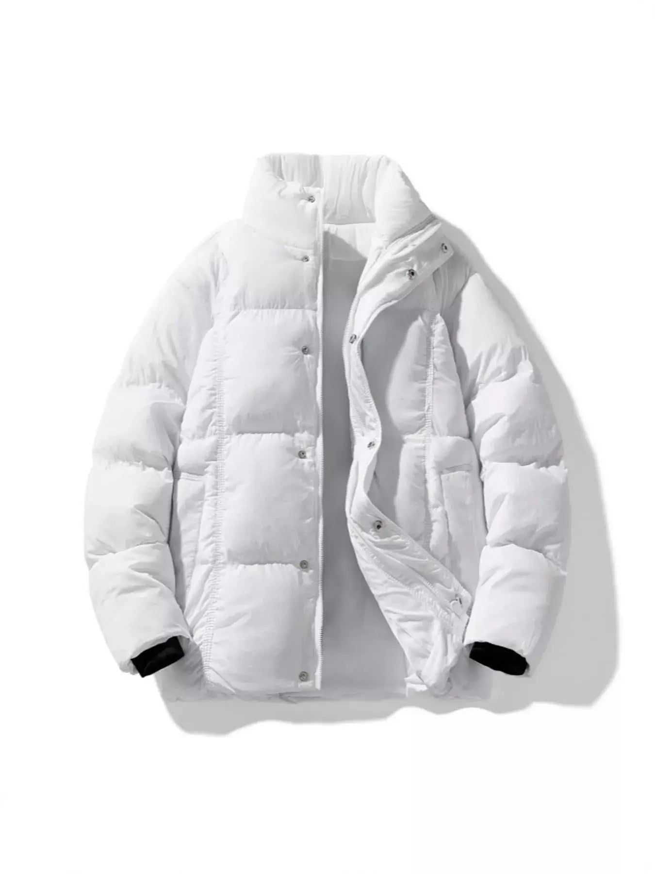 Men's Plus Size Warm Padded Puffer Jacket Simply Love
