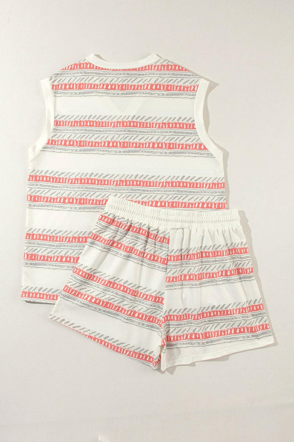 V-Neck Sleeveless Top and Drawstring Shorts SetV-Neck Sleeveless Top and Drawstring Shorts Set
 Upgrade your summer style with our V-Neck Sleeveless Top and Drawstring Shorts Set that offers a perfect blend of coLove Salve -Neck Sleeveless Topjust arrived