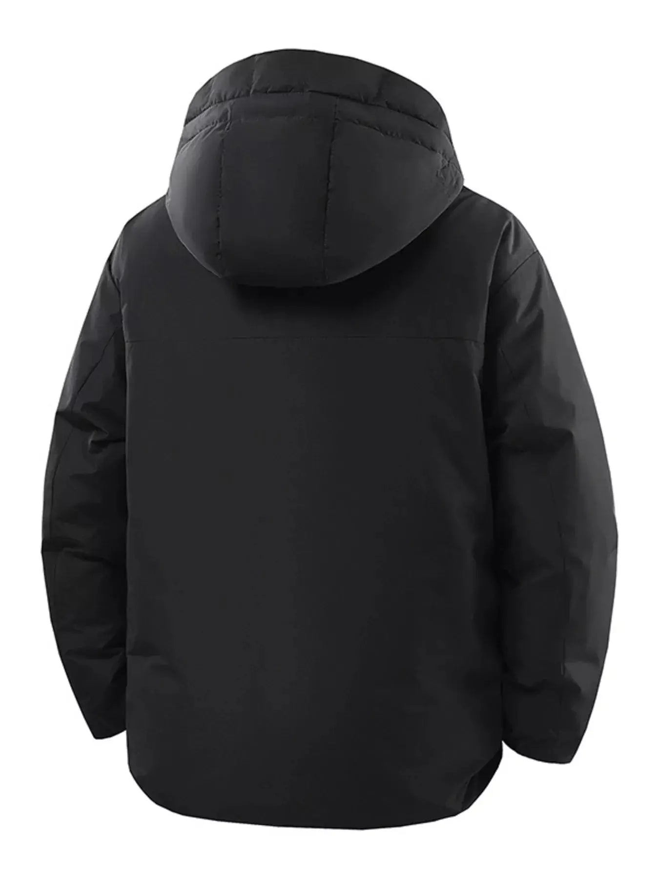 Men's Plus Size Zip Up Hooded Puffer Jacket Simply Love